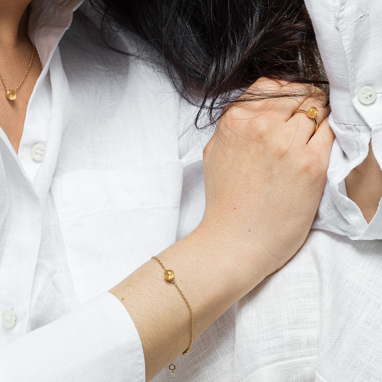 Bracelet Aurora en pierre Citrine - SLOYA